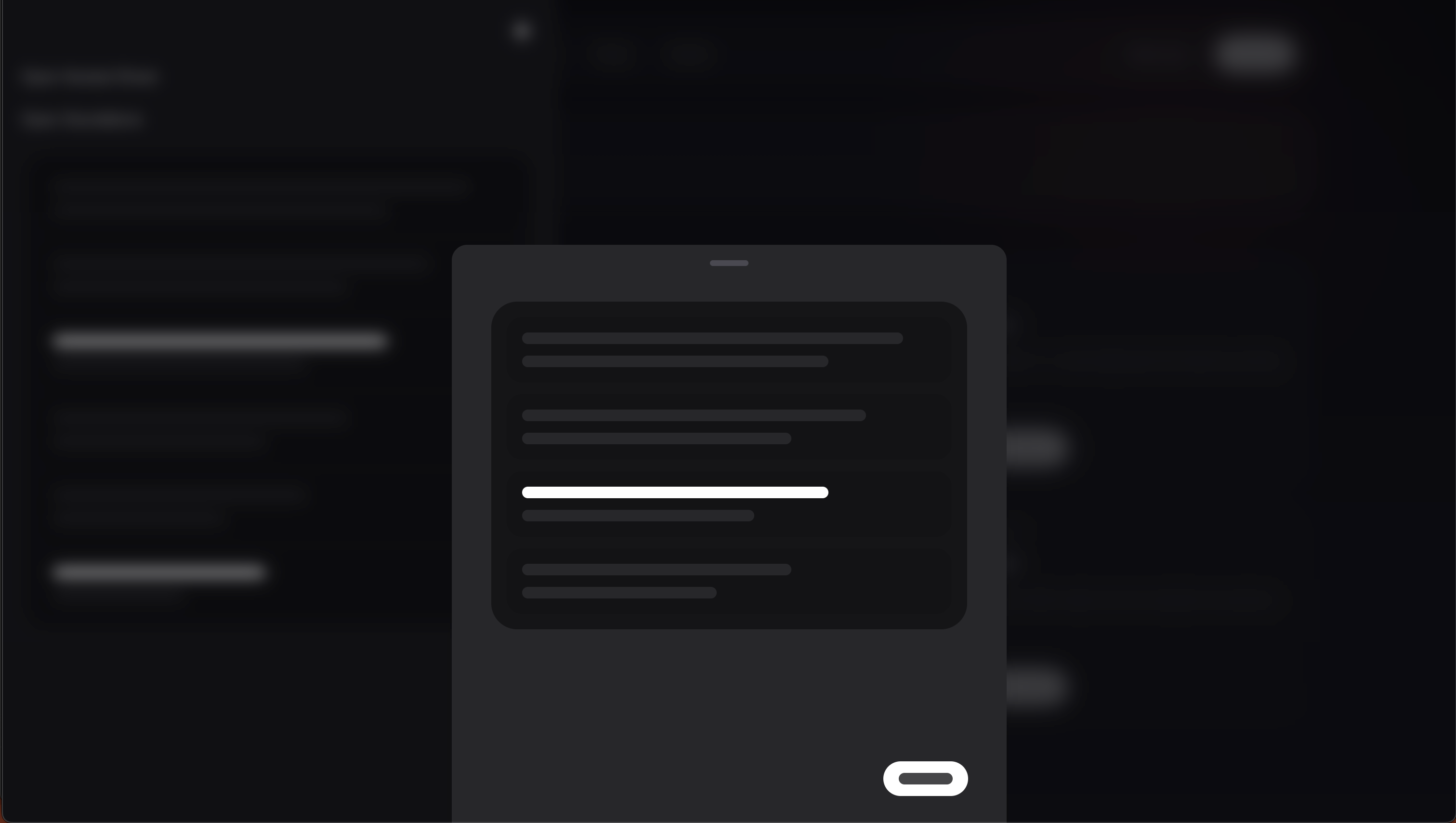 Corepine Modal isolate mode example